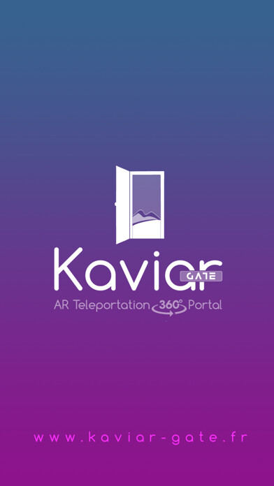 Emulate iPhone app KaviAR [Gate] • AR Portal 360 using MyAndroid